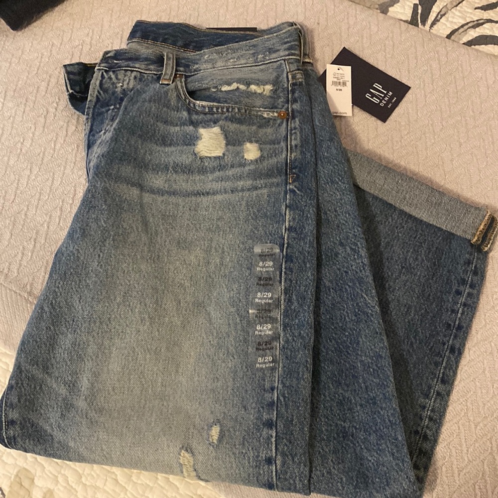 Gap Mid-rise Boyfriend Jeans